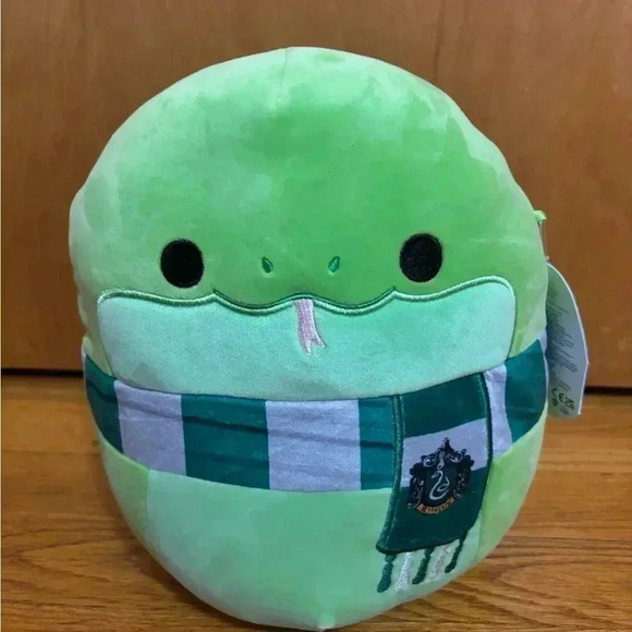 Squishmallows Original Harry Potter Slytherin Snake 10 inches NWT - Picture 3 of 10